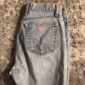 Guess mom high waisted jeans